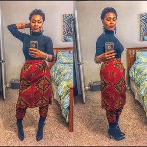 Midget Giraffe Tribal skirt/ pants bottoms